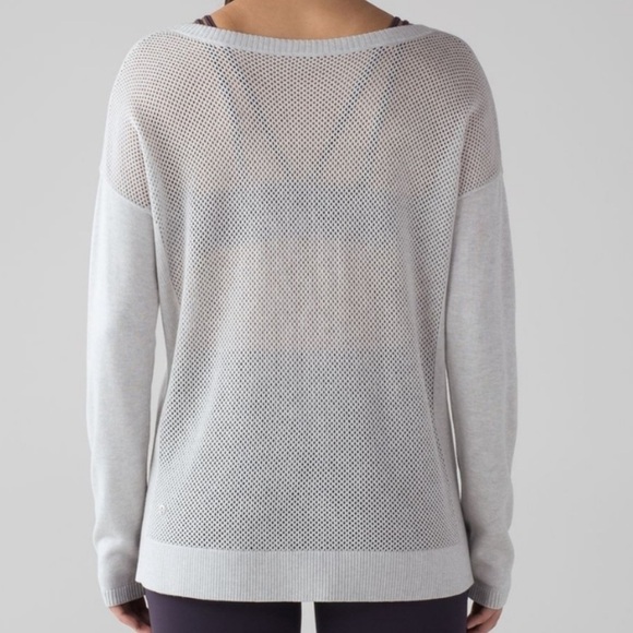 Lululemon Athletica Well Being Grey Sweater - Picture 11 of 14
